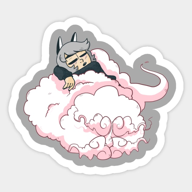 Uzan Naps Sticker by Nazdic